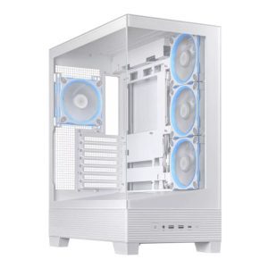 Asus A31 PLUS Mid Tower ATX Chassis – White