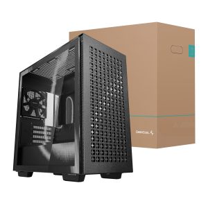 DeepCool CH370 Micro-ATX Gaming Chassis – Black